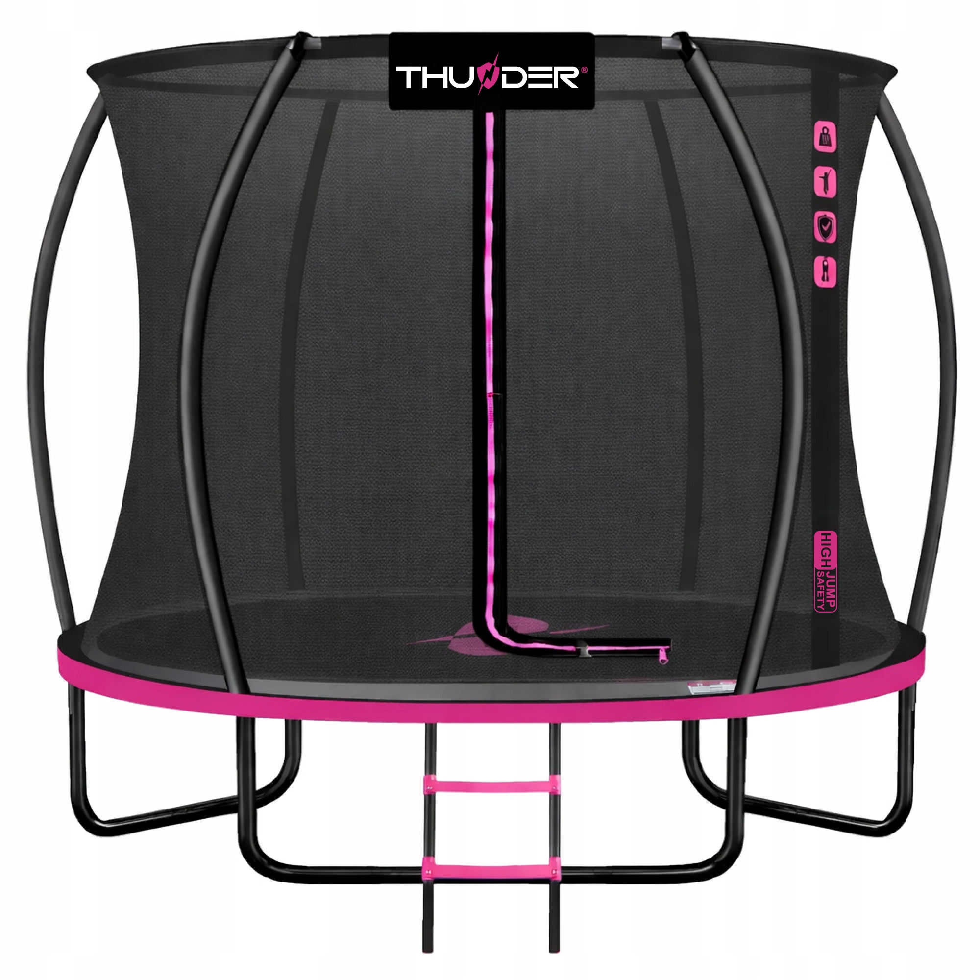 THUNDER INSIDE ULTRA 8FT RUŽOVÁ ZÁHRADA TRAMPOLÍNA
